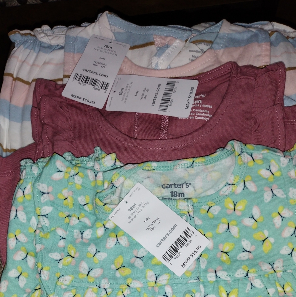 Set of 3 Carter's bodysuit